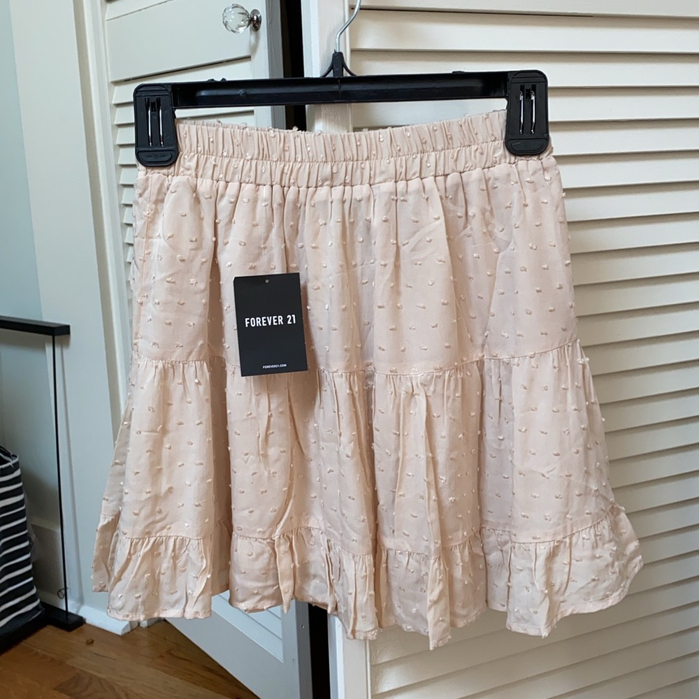 Forever21 peach/pale pink skirt